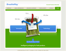 Tablet Screenshot of breatheway.com